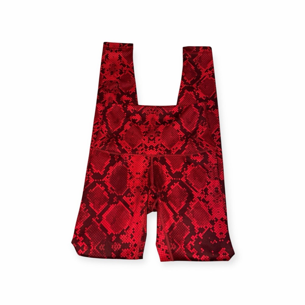 lululemon athletica Wunder Under High-Rise Red Snake Print Pants